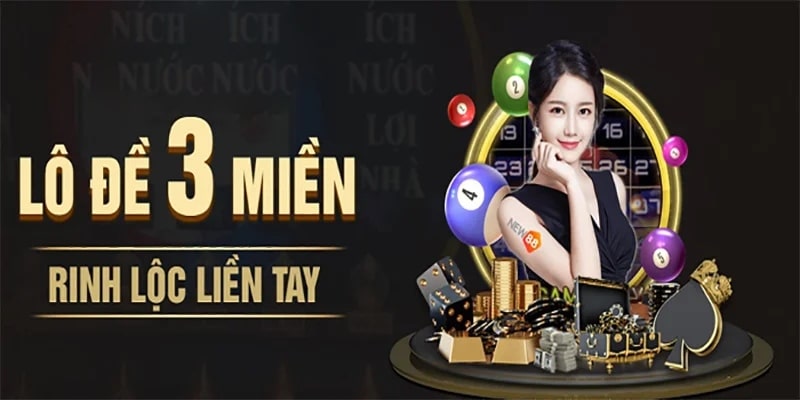 Xổ số 3 miền thưởng cực khủng tại Go88